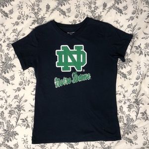 Notre Dame Girls Glitter Shirt